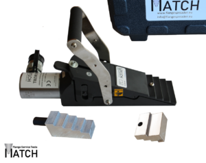 Hydraulische Hebekeile (HPLW18T Single Kit) mit Transportkoffer, Paar Stufenblöcke und Sicherheitblöck